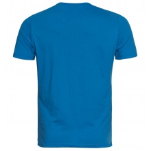 Odlo Wander-/Freizeit Tshirt Crew Neck Nikko mit Logo-Print (50% Baumwolle, 50% Polyester) indigoblau Herren